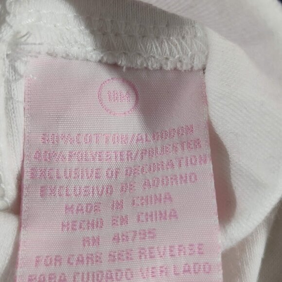 Baby Headquarters YK 2 Piece Set 18 Months Denim Dress & Snap Bottom Top NWT - Picture 10 of 14